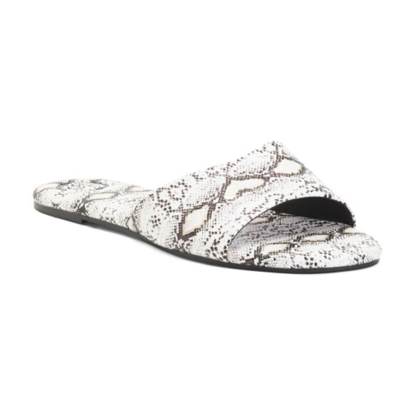 NEW SOLEI SEA Jolie Flip Flop Sandals Python for women 168mn - Picture 1 of 5